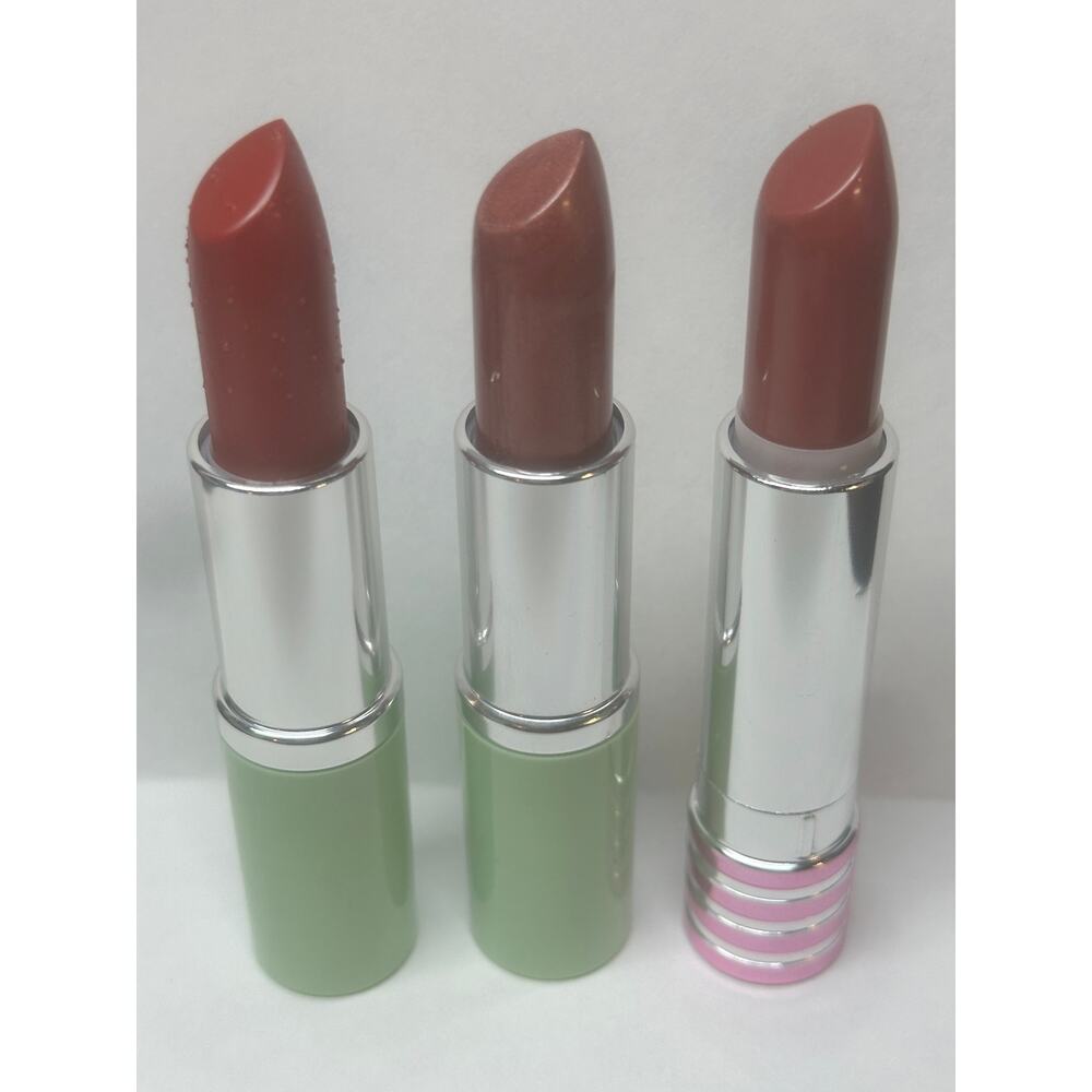 NEW Clinique Full-Size Lipsticks Sugared Maple, Pink Glamour, Matte Crimson - Picture 1 of 7